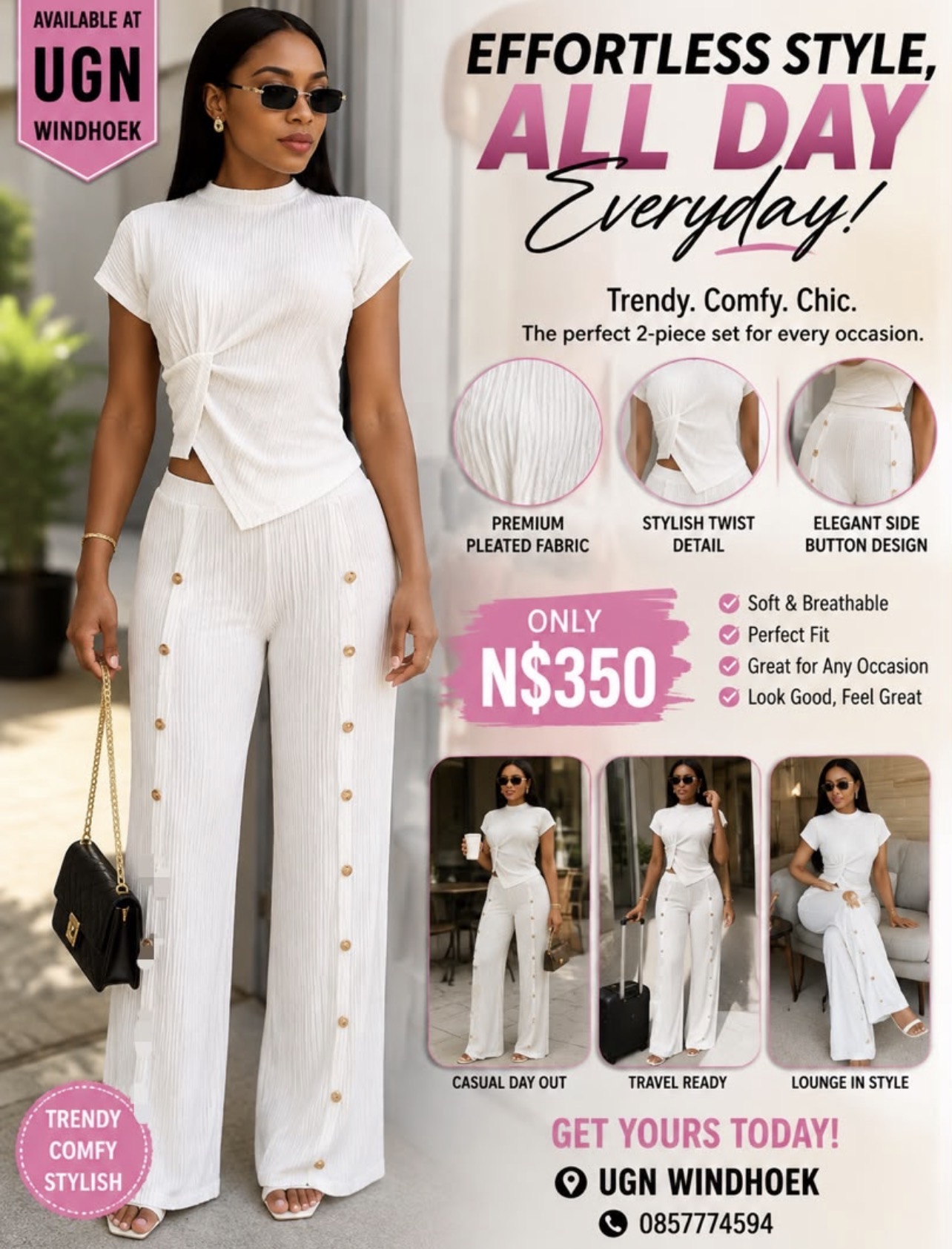 elegant 2-piece set