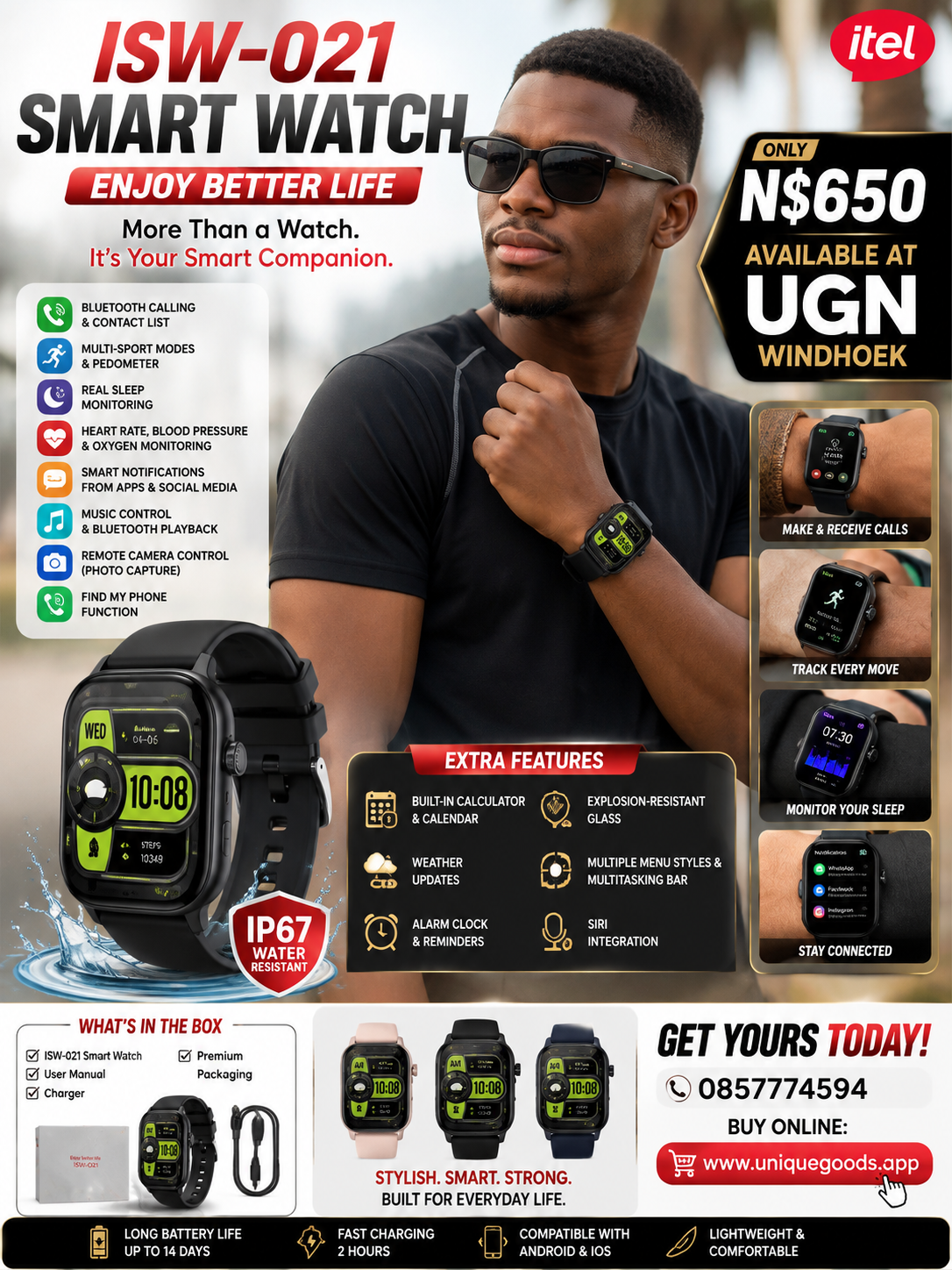ISW-021 Smart Watch